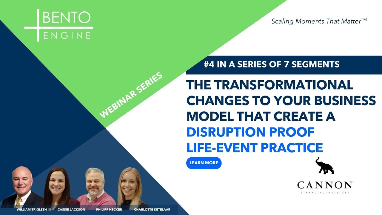 Advice4Life Video Series - A Disruption Proof Life-Event Practice