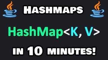 Learn Java HASHMAPS in 10 minutes! 🗺️