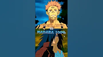 Sukuna vs Madara | Jujutsu Kaisen vs Naruto Shippuden