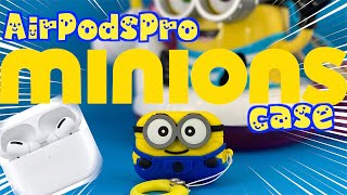 【AirPodsPro】ケースはミニ○ンズにしました！可愛いしオススメ・・・でもこれ公式じゃなくね？【minions】