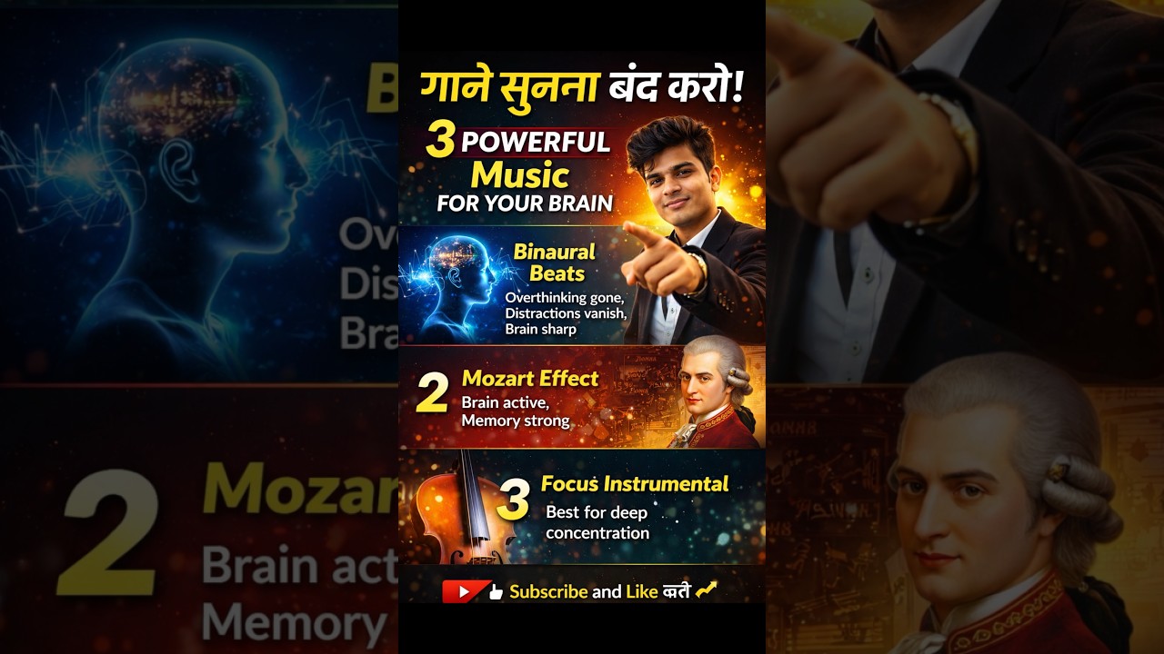 Stop Listening Songs 🚫 | Brain Power Music for Success 2026 🧠 | Education 