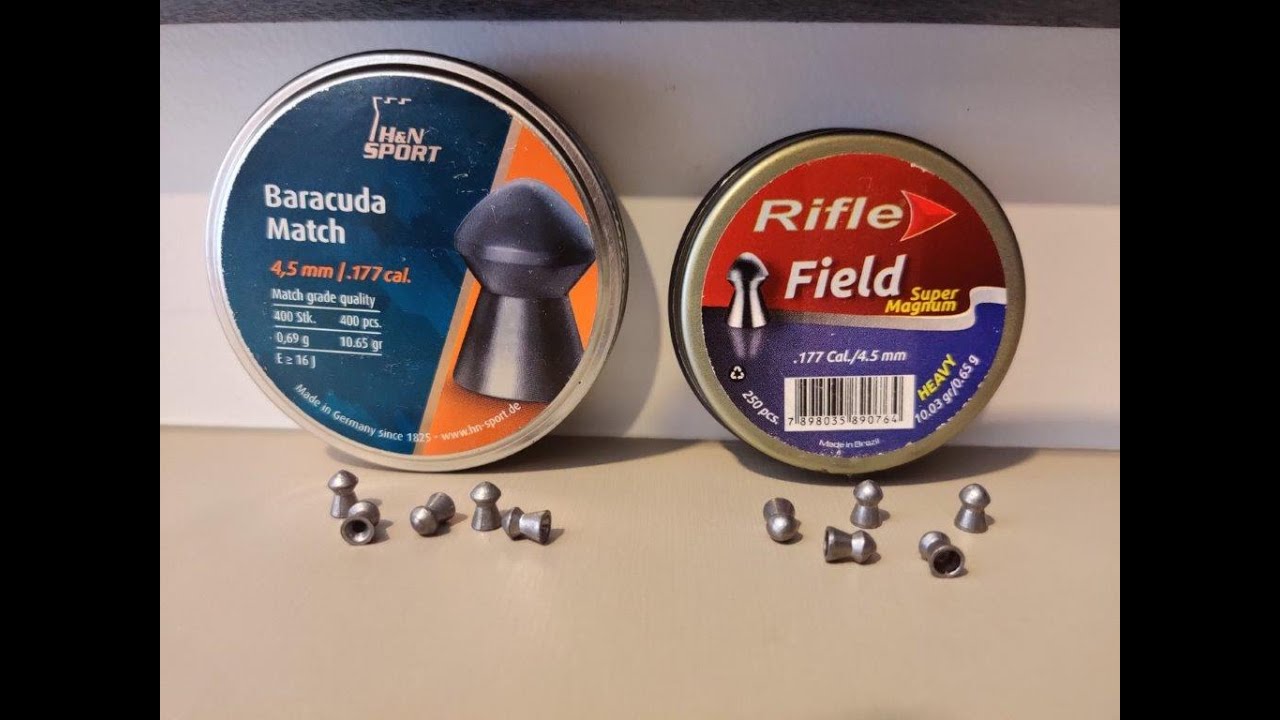 Chumbinho 4.5 Rifle Super Magnum vs H&N Baracuda Match