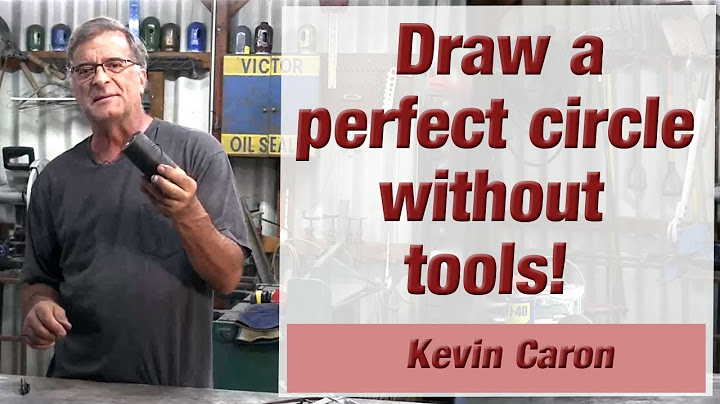 How to Draw a Perfect Circle Without Fancy Tools - Kevin Caron