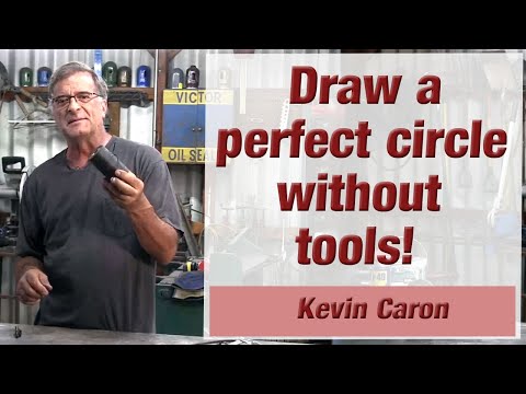 How to Draw a Perfect Circle Without Fancy Tools - Kevin Caron