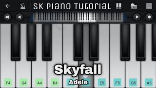 Adele  Skyfall | Perfect Piano | Easy Tutorial