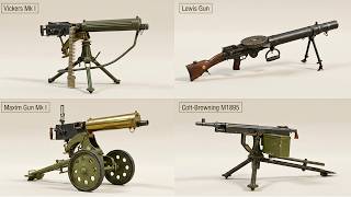 Every 'British Army' Machine Gun Of World War 1 - Ranked & Explained
