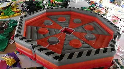 Interactive Sports Game wipeout eliminator sweeper meltdown ride