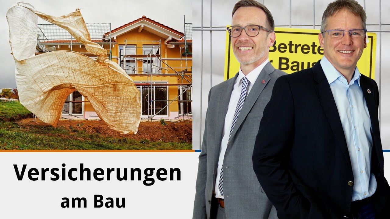 Update Versicherungen am Bau