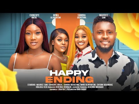 HAPPY ENDING – MAURICE SAM, CHINENYE NNEBE, SANDRA OKUNZUWA, MIWA latest 2024 nigerian movie
