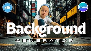 Canva AI Background Generator - Change Background Instantly! New Feature 2025
