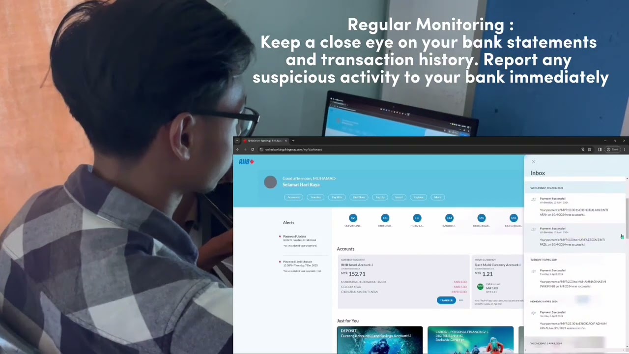 DPA10203 PERSONAL FINANCE MANAGEMENT - HOW TO IMPROVE SECURITY FOR ONLINE BANKING