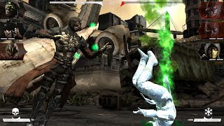 Mortal Kombat X Mobile - Top 12 the Funny Sub-Zero's Ice Decoys [HD/HQ 60fps; Android/iOS] screenshot 5