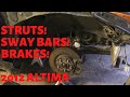 HOW TO Replace Struts, Sway Bars, and Brakes! 2012 Nissan Altima