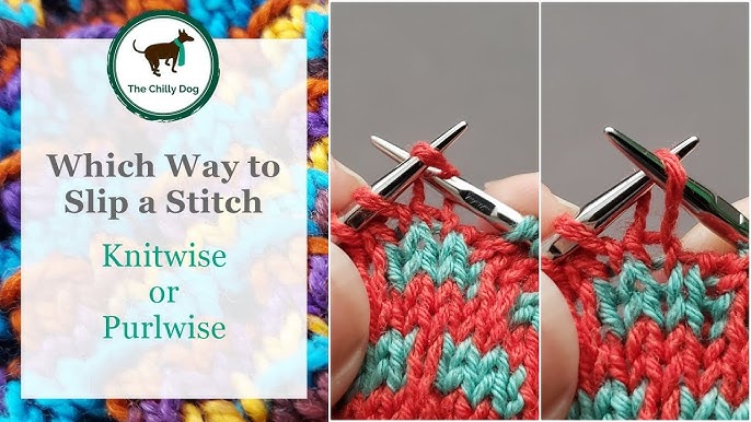 How to Knit: Placing a Stitch Marker 