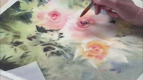 Preview | Negative Painting Techniques: Watercolor...