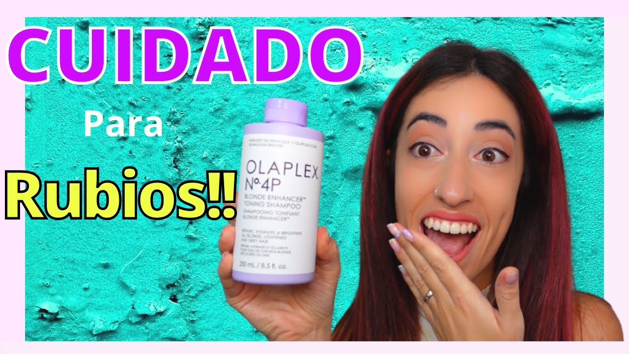 Olaplex 4P el Champú MATIZANTE para TODOS los Rubios!!! - YouTube