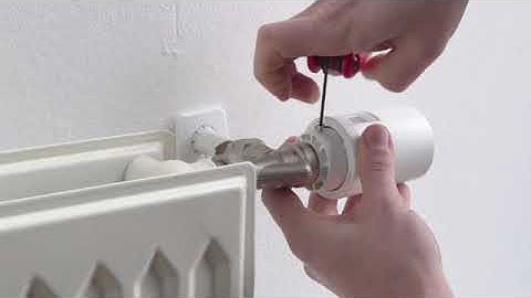 Danfoss ECO termostat: Installation