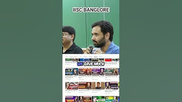 AMIT BIJARNIA (abj sir) INTRODUCTION IN IISC BANGLORE