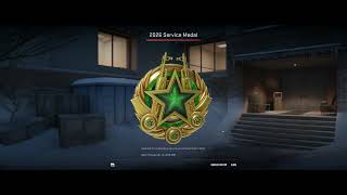 CS2 Green Service Medal 2026