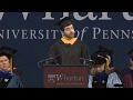 Jeff Weiner, Keynote Speaker | Wharton Undergraduate Graduation 2018