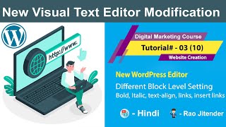 WordPress - New Visual Text Editor Content Modification