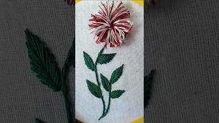 Easy Flower Embroidery Design | Simple Hand Embroidery for Beginners #embroidery