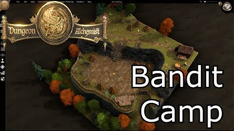 Dungeon Alchemist - Bandit Camp - TTRPG Battle Map & Encounters | CMDR_Aconite