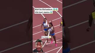 ##everyone #sports #athlete #sprint #usa #sports #olympics 400 ×4 relay running athletes