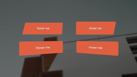 Awesome buttons hover effect using HTML & CSS