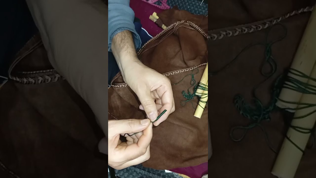 أسرار تعصيبة زواق المعلم في ثواني! 🧵✨🇲🇦#المغرب 