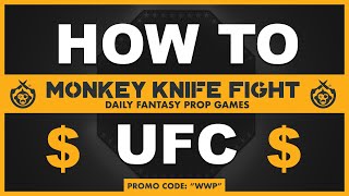 What is Monkey Knife Fight? How to Play Monkey Knife Fight for UFC | We Want Picks