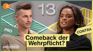 Thumbnail for Krieg in Europa: Muss die Wehrpflicht zurück? | 13 Fragen | unbubble