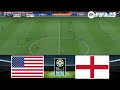 FIFA 23 - USA vs England 29/4/2025 - FIFA Women's World Cup 2023 - Gameplay PS5