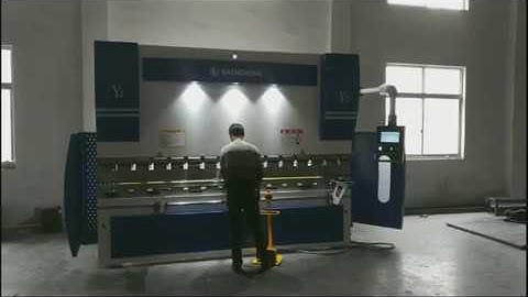 100Ton CNC Press Brake Machine sheet metal bending Video