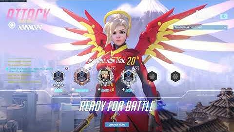 Mercy solo queue, super fast game  (game 2)