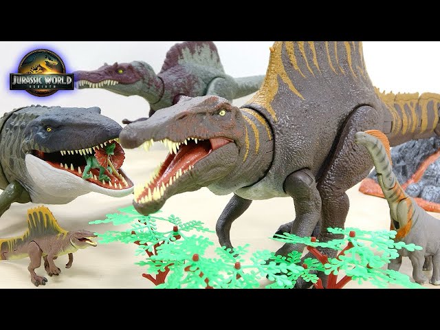 最新作で激推しの恐竜!? ジュラシック・ワールド 復活の大地 スーパーバトルアタック スピノサウルス
