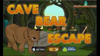 Cave Bear Escape Walkthrough - GamesGamesDaily screenshot 4