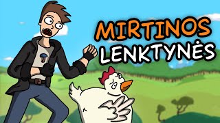 MINECRAFT MIRTINOS PARKOUR LENKTYNĖS!