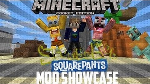 MCPE 0.13.1 | Cậu bé bọt biển!!! | Mod Showcase