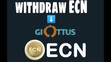 How to withdraw ECN coin to Giottus || Tron link pro || Telugu
