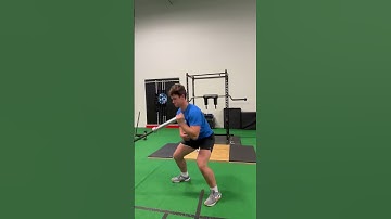 Squat to Rotational Press with Walk Through