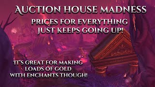 🔥 WoW Auction House Price Changes – How Much Gold I’m Making with Enchants! 💰