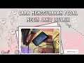 CARA MENGGUNAKAN PEDAL MESIN JAHIT LISTRIK