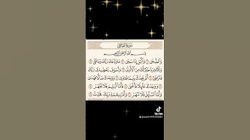 الشيخ محمد الفقيه سورة الضحى