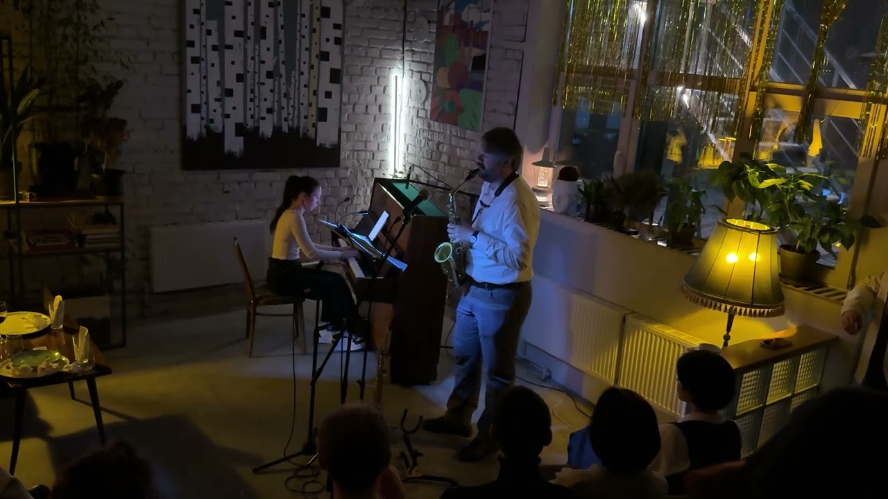 George Gershwin - Three Prelude (alt saxophone & piano) Nikita Petrov & Anna Bryleva