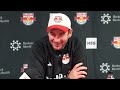 Sandro Schwarz Prematch Press Conference | New York Red Bulls