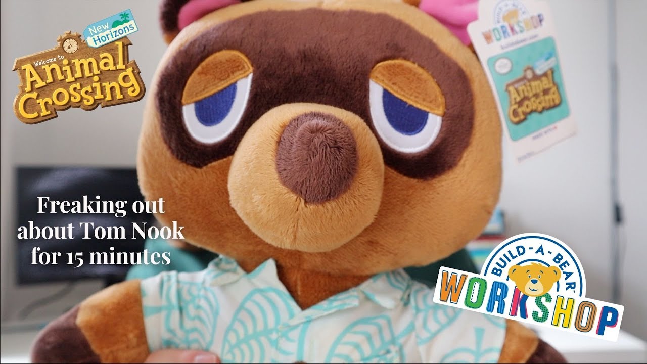 ANIMAL CROSSING BUILD A BEAR UNBOXING 100 SUB SPECIAL YouTube