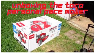 UNBOXING THE NEW TORO PERSONAL PACE MOWER by EVALUATE & REPAIR 5,608 views 1 year ago 17 minutes