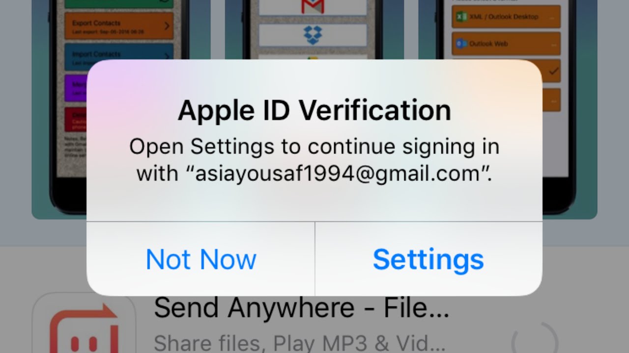 How to VERIFY your  ACCOUNT on iPhone/iPad 