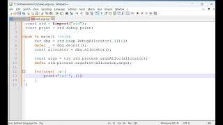 How to read command line arguments in Zig